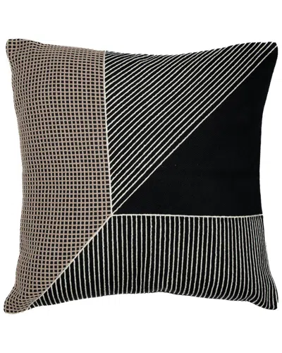 Lr Home Hand-woven Throw Pillow 24 X 24 In Multi