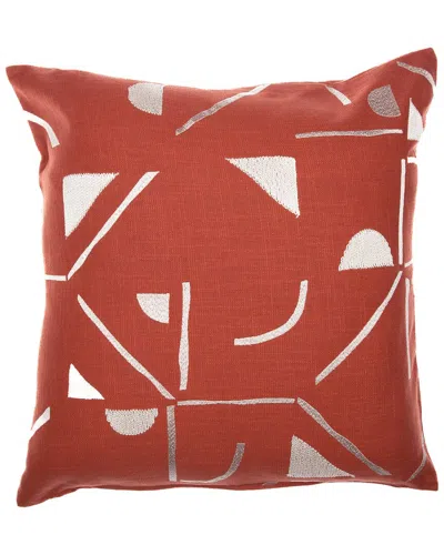 Lr Home Hand-woven Throw Pillow 20 X 20 In Multi