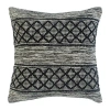 Lr Home Harry Diamond Square Throw Pillow In Black