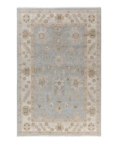 Lr Home Homora Sen-630 Area Rug 6'x9' In Blue