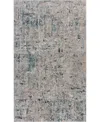 Lr Home Idris Fts81513 1'10"x3' Area Rug In Gray- Blue