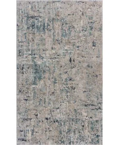 Lr Home Idris Fts81513 110x3 Area Rug In Gray- Blue