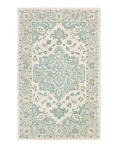 Lr Home Imperial Sunrise Medallion Area Rug, 93 X 117 In Turquoise