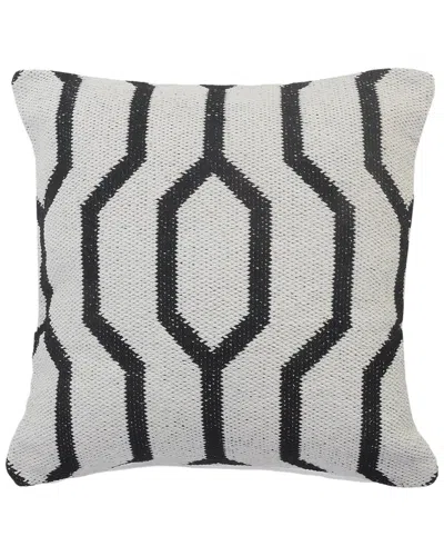 Lr Home Ingrid Black And White Geometric Throw Pillow In Multi
