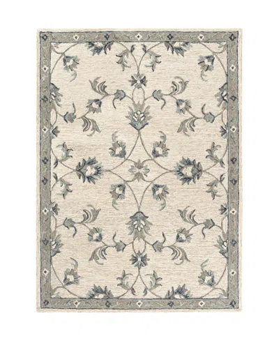 Lr Home Iris Victo-585 5' X 7' Area Rug In Neutral