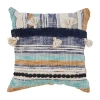 Lr Home Irris Stripe Square Throw Pillow In Multi