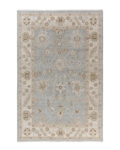Lr Home Ismena Traditional Bordered Handmade Area Rug In Blue
