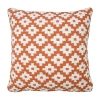 Lr Home Ivan Modern Square Throw Pillow In Orange