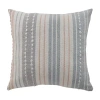 Lr Home Jane Stripe Square Throw Pillow In Gray
