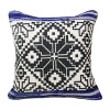 Lr Home Kir Geometric Square Throw Pillow In Blue