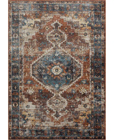 Lr Home Lavish Lanhm82274 7'9" X 9'9" Area Rug In Blue