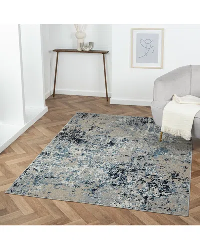 Lr Home Leilani Abstract Area Rug In Blue