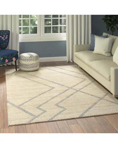 Lr Home Lesli Transitional Abstract Handmade Area Rug In Neutral