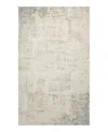 Lr Home Lumira Mon-721 Area Rug 6'x9'3 In Gray