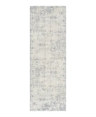 Lr Home Lumira Mon-721 Runner Area Rug 2'7x7'10 In White