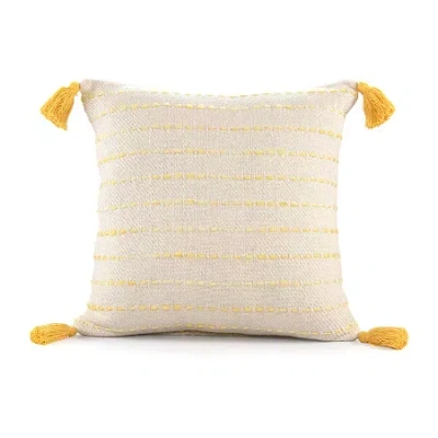 Lr Home Lyn Stripe Square Throw Pillow In Multi