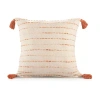 Lr Home Lyn Stripe Square Throw Pillow In Neutral