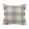 Lr Home Lyon Plaid Square Throw Pillow In Gray