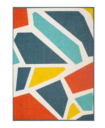 Lr Home Madison 8'x9'9" Area Rug In White