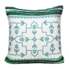 Lr Home Mali Geometric Square Throw Pillow In Blue