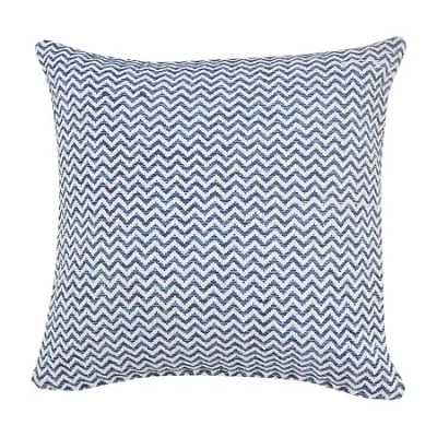 Lr Home Maria Square Throw Pillow In Blue