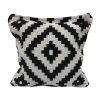 Lr Home Marry Modern Square Throw Pillow In Black