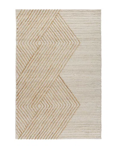 Lr Home Mesa Modern Diamond Handmade Area Rug In Brown