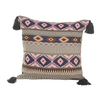 Lr Home Mina Bohemian Square Throw Pillow In Multi