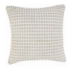 Lr Home Misi Geometric Square Throw Pillow In White