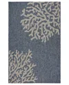 Lr Home Nassau Nass810b 5' X 7' Outdoor Area Rug In Multi