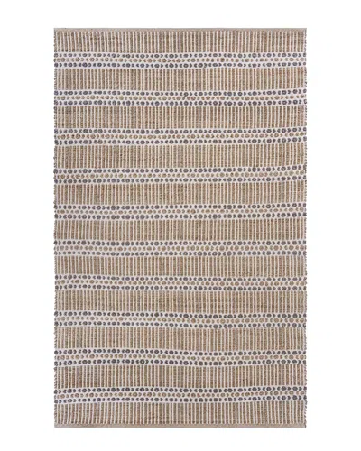Lr Home Nathalia Delightfully Detailed Hand-woven Area Rug In Brown