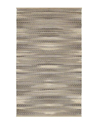 Lr Home Nathalia Geometric Hand-woven Area Rug In Brown