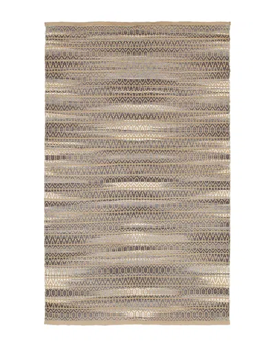 Lr Home Nathalia Hand-woven Geometric Area Rug In Brown