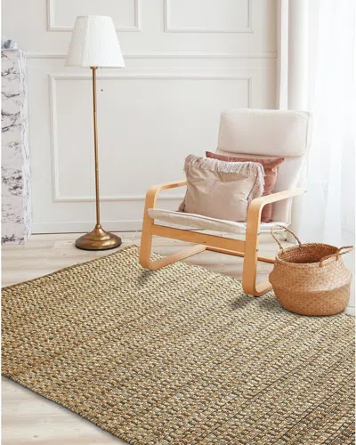 Lr Home Nathalia Interwoven Area Rug In Beige