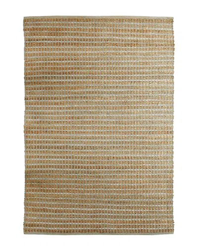 Lr Home Nathalia Modern Grid Hand-woven Area Rug In Beige