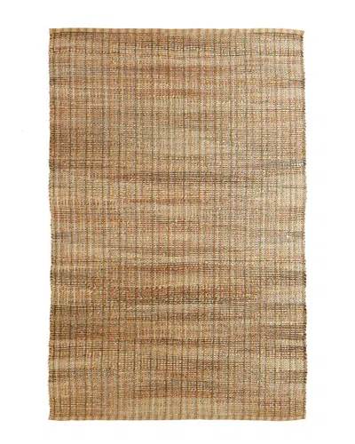 Lr Home Nathalia Transitional Striped Hand-woven Rug In Brown