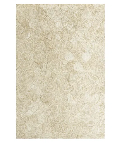 Lr Home Nova Aur-383 7'9"x9'9" Area Rug In Beige