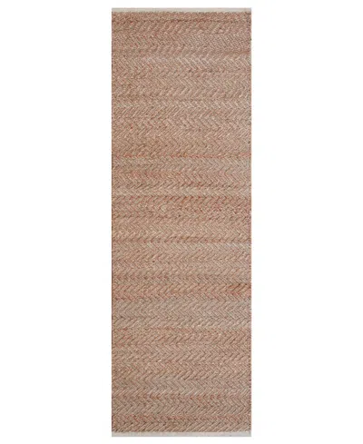 Lr Home Origin 2'6"x7'9" Runner Area Rug In Camel