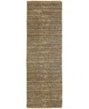 Lr Home Origin 2'6"x7'9" Runner Area Rug In Tan,gray