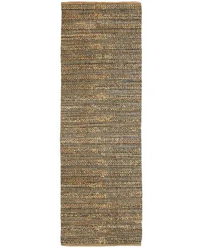 Lr Home Origin 2'6"x7'9" Runner Area Rug In Tan,gray