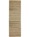 Lr Home Origin 2'6"x7'9" Runner Area Rug In Tan,teal