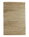 Lr Home Origin Handwoven Natural Area Rug, 93 X 117 In Tan/ Teal