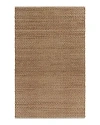 Lr Home Origin Natural Jute With Detailed Chevron Threadingarea Rug, 7'9 X 9'9 In Ivory