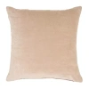 Lr Home Orry Casual Velvet Square Throw Pillow In Brown