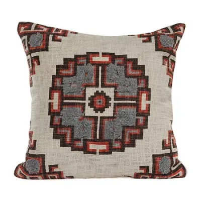 Lr Home Pinki Transit Square Throw Pillow In Multi