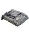 Lr Home Puffed Up Throw Blanket In Gray