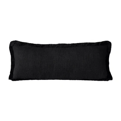 Lr Home Rectangular Throw Pillow In Black