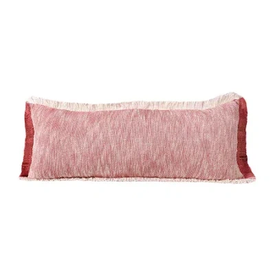 Lr Home Rectangular Throw Pillow In Red