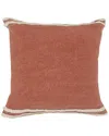 Lr Home Reena Soft Striped Throw Pillow In Brown