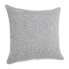 Lr Home Rile Geometric Square Throw Pillow In Gray